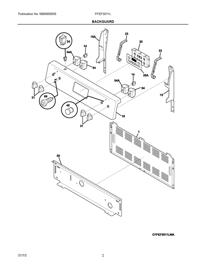 Diagram for FFEF3011LWF