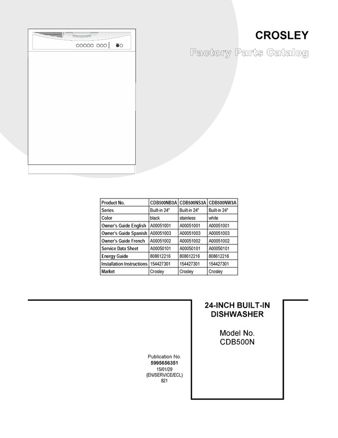Diagram for CDB500NS3A