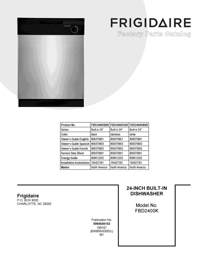 Diagram for FBD2400KB8B
