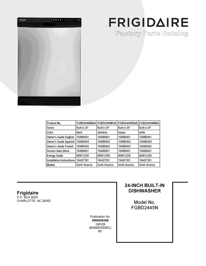 Diagram for FGBD2445NW6A