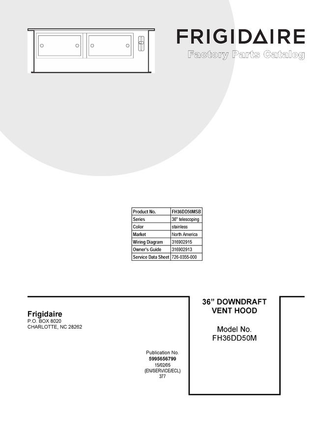 Diagram for FH36DD50MSB