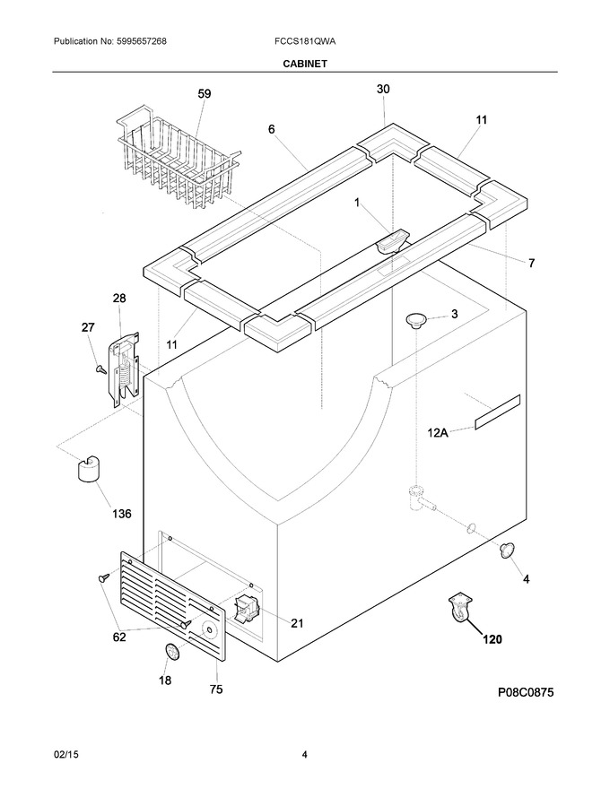 Diagram for FCCS181QWA