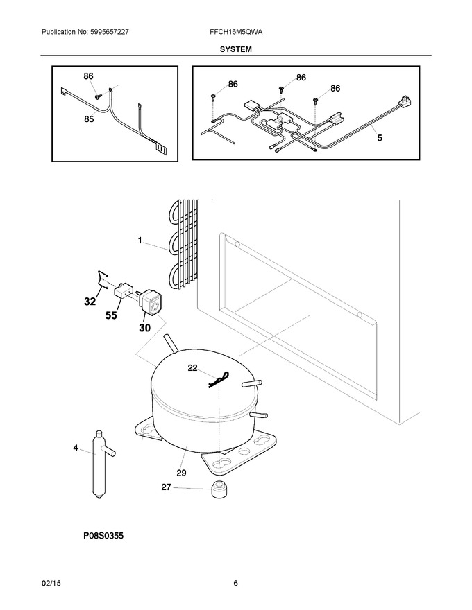 Diagram for FFCH16M5QWA