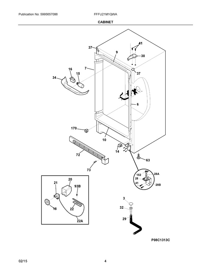 Diagram for FFFU21M1QWA