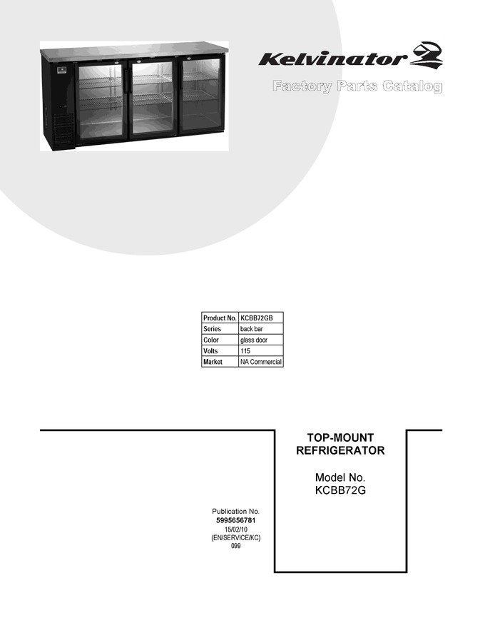 Diagram for KCBB72GB