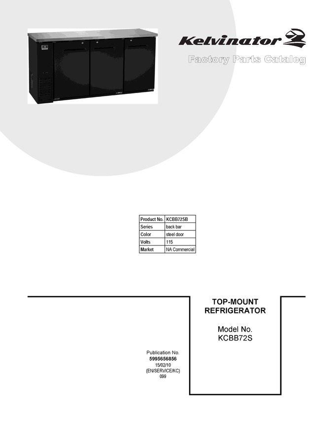 Diagram for KCBB72SB
