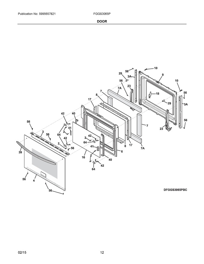 Diagram for FGGS3065PWF