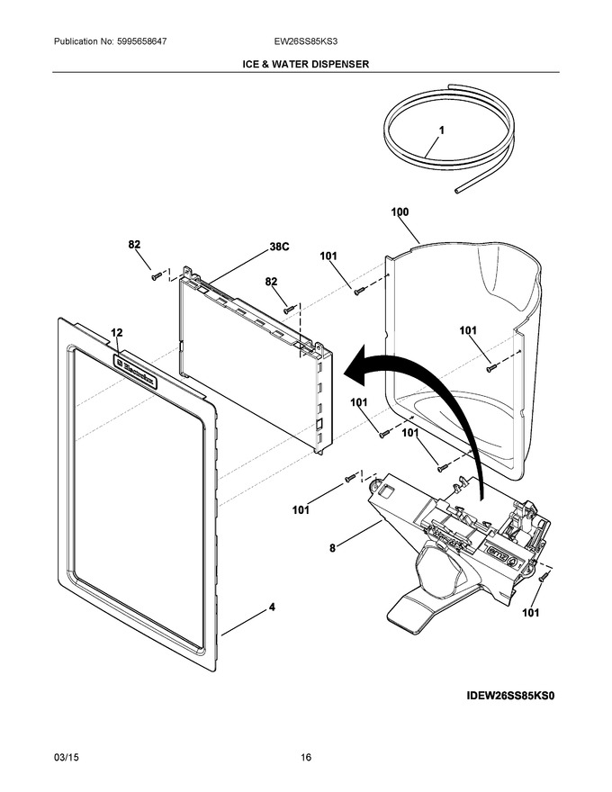 Diagram for EW26SS85KS3