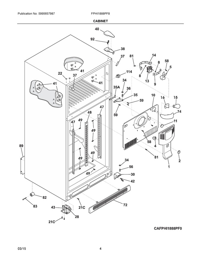 Diagram for FPHI1888PF8