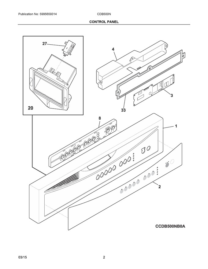 Diagram for CDB500NB4A