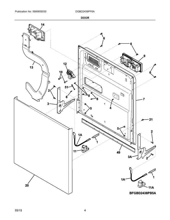 Diagram for DGBD2438PF6A