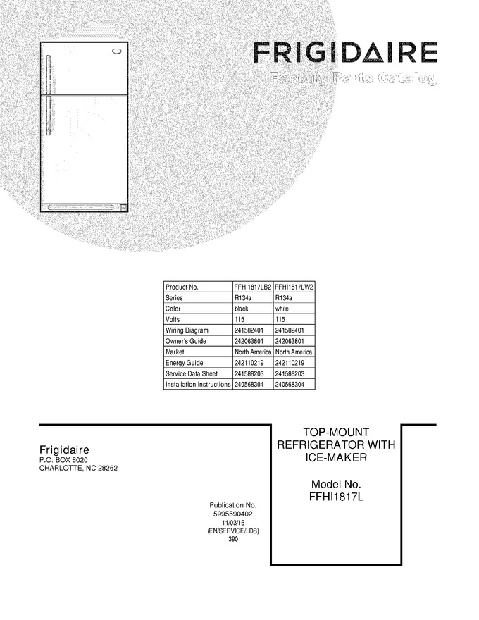 Diagram for FFHI1817LW2