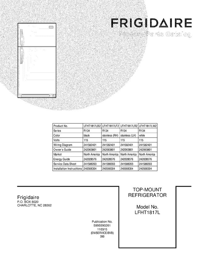 Diagram for LFHT1817LF2