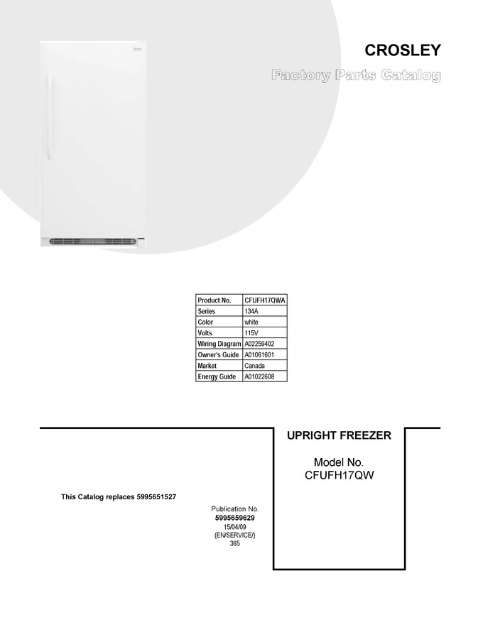 Diagram for CFUFH17QWA