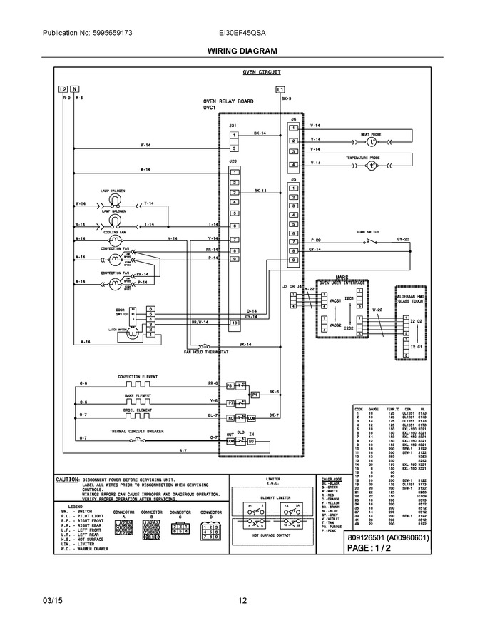 Diagram for EI30EF45QSA