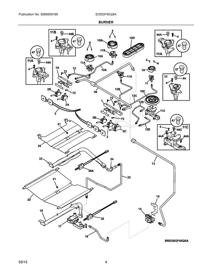 Diagram for EI30GF45QSA