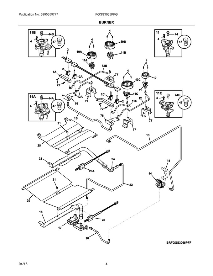 Diagram for FGGS3065PFG