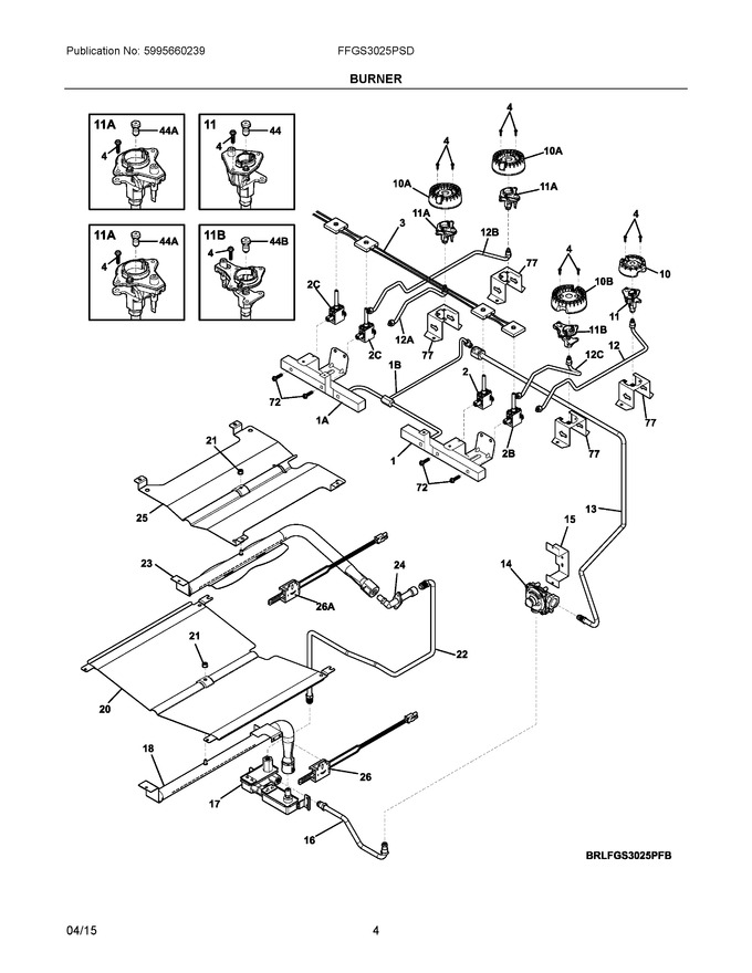 Diagram for FFGS3025PSD
