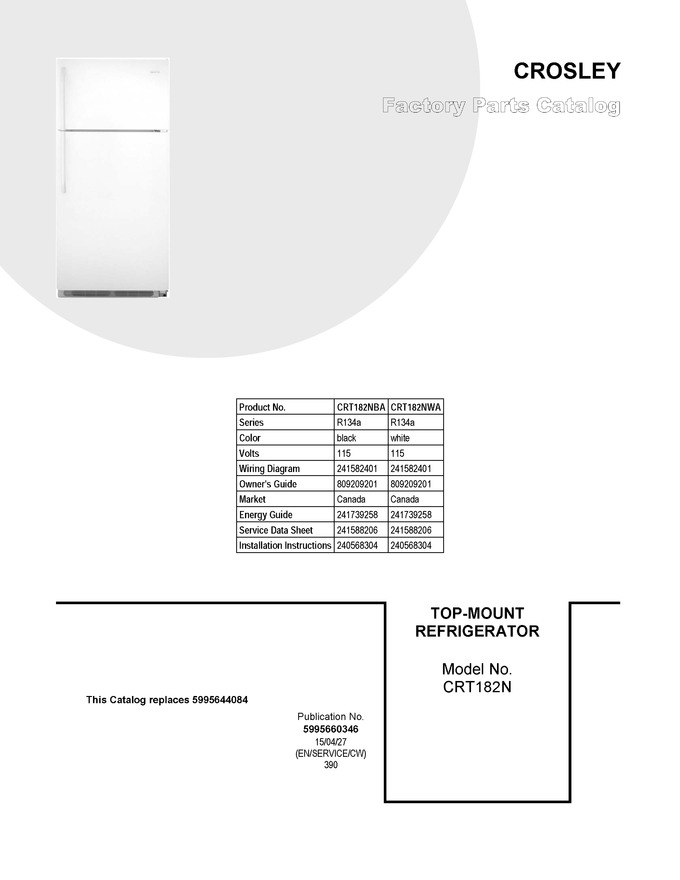 Diagram for CRT182NBA