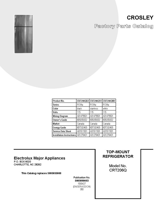 Diagram for CRT206QW2