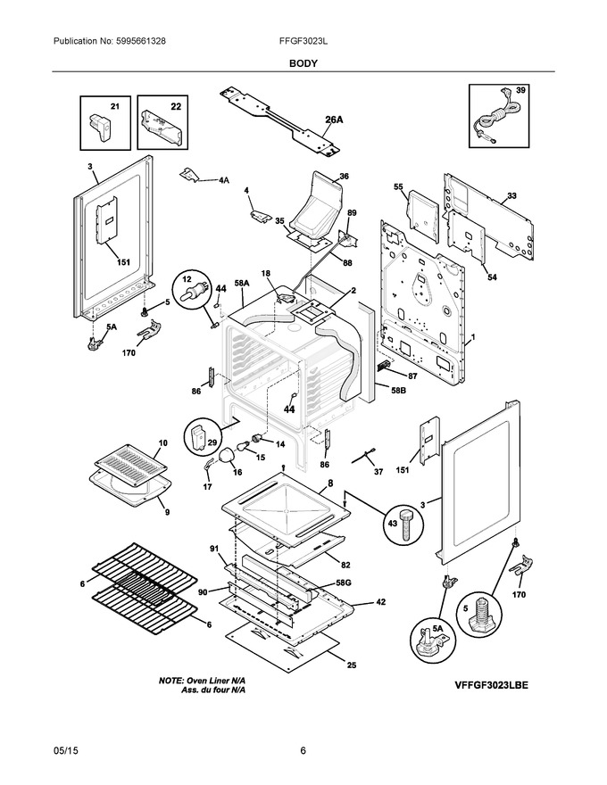 Diagram for FFGF3023LBF