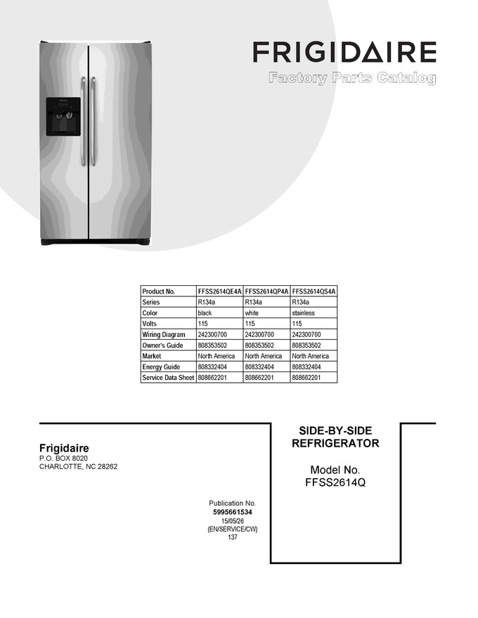 Diagram for FFSS2614QE4A
