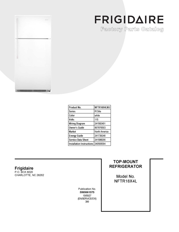 Diagram for NFTR18X4LWJ