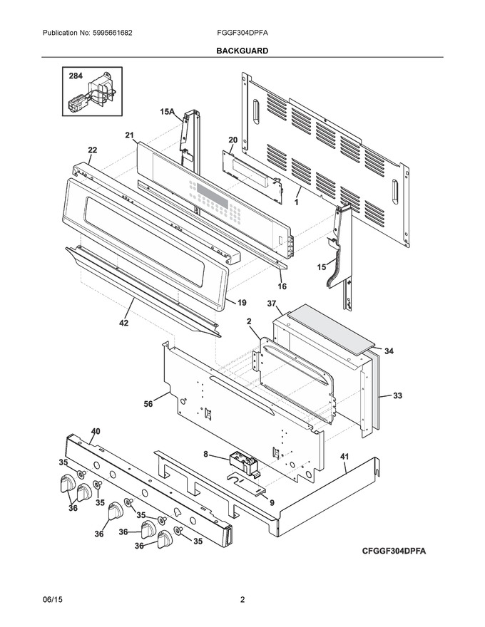 Diagram for FGGF304DPFA