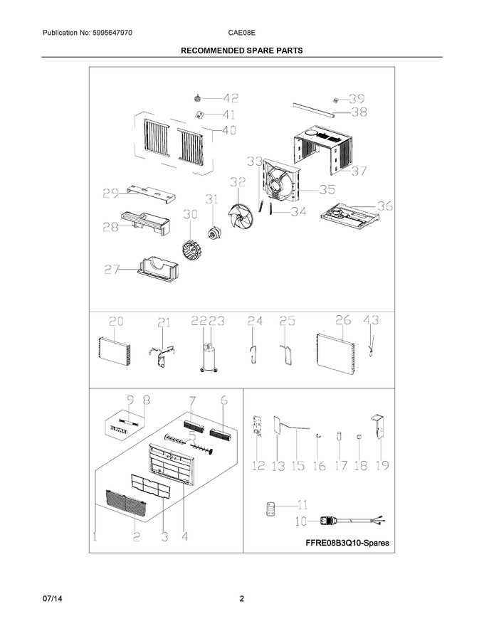 Diagram for CAE08EHQ15