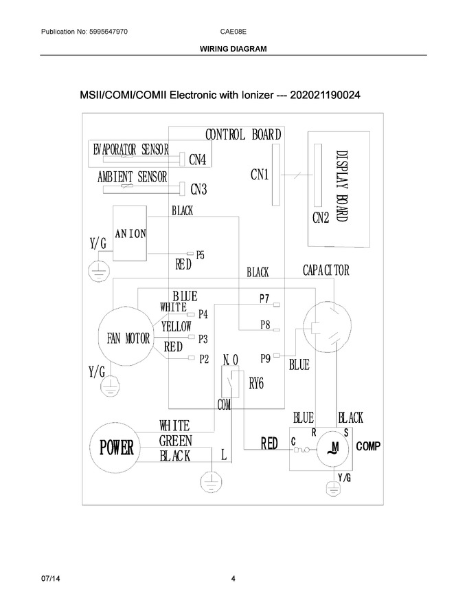 Diagram for CAE08EHQ13