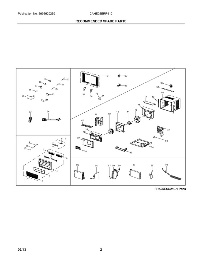 Diagram for CAHE25ERR410A14