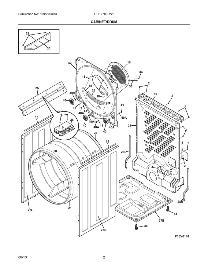 Diagram for CDE7700LW1