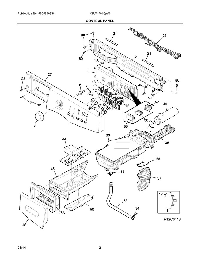 Diagram for CFW4701QW0