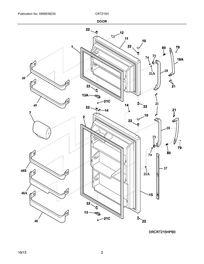Diagram for CRT215HPB0