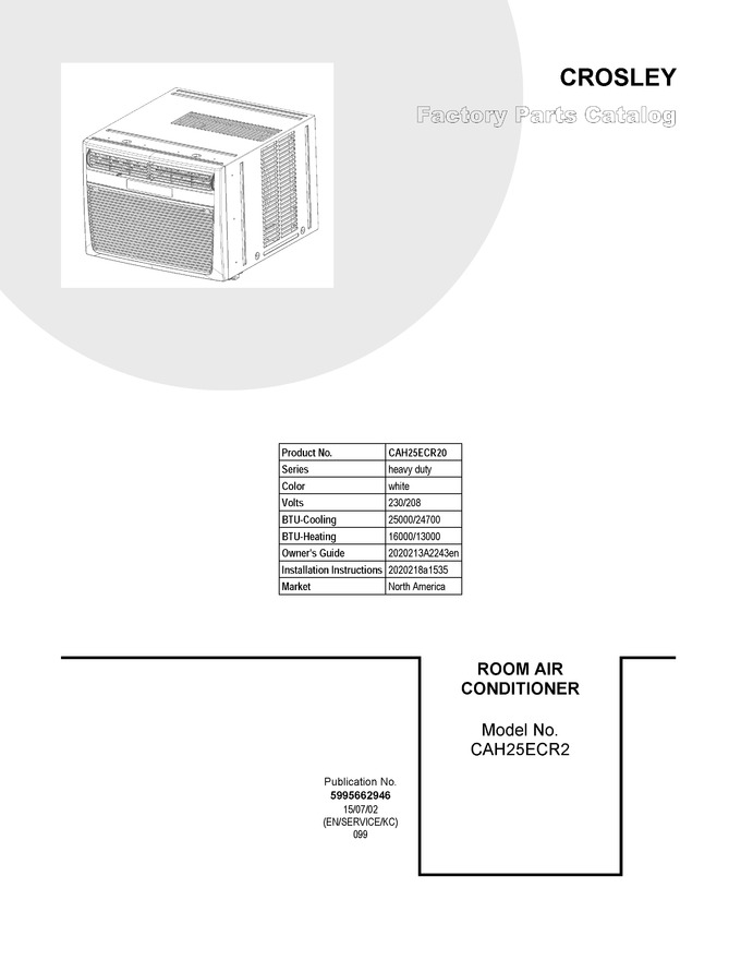 Diagram for CAH25ECR20
