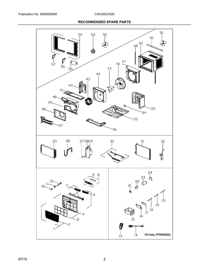 Diagram for CAH25ECR20