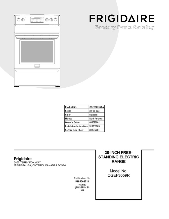 Diagram for CGEF3059RFA