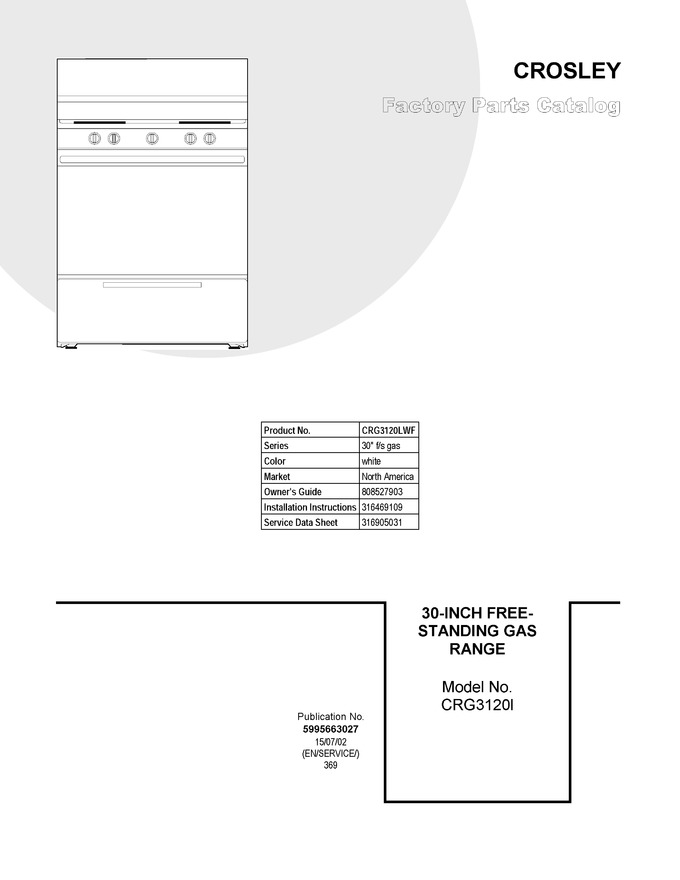 Diagram for CRG3120LWF