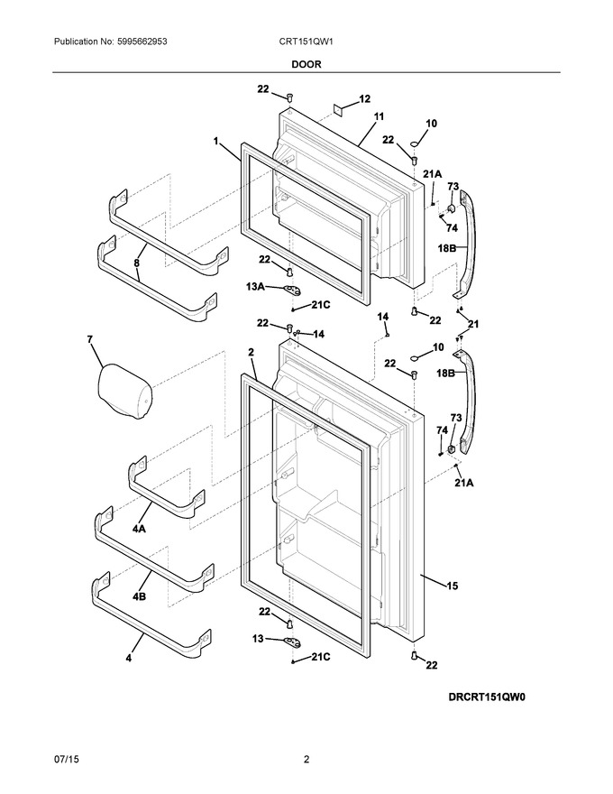 Diagram for CRT151QW1
