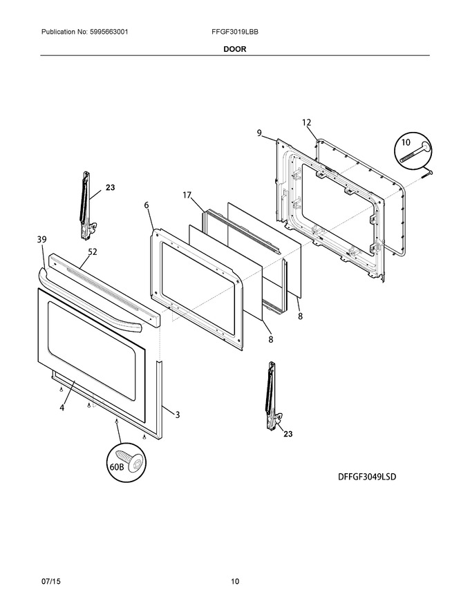 Diagram for FFGF3019LBB