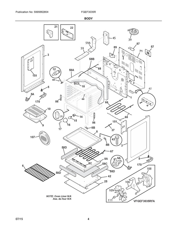 Diagram for FGEF3035RBA