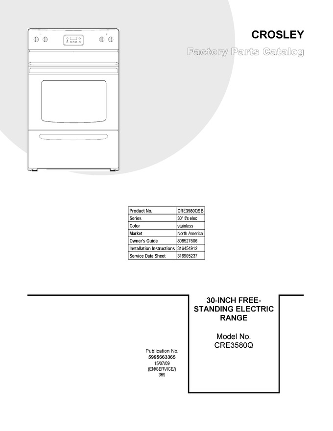 Diagram for CRE3580QSB