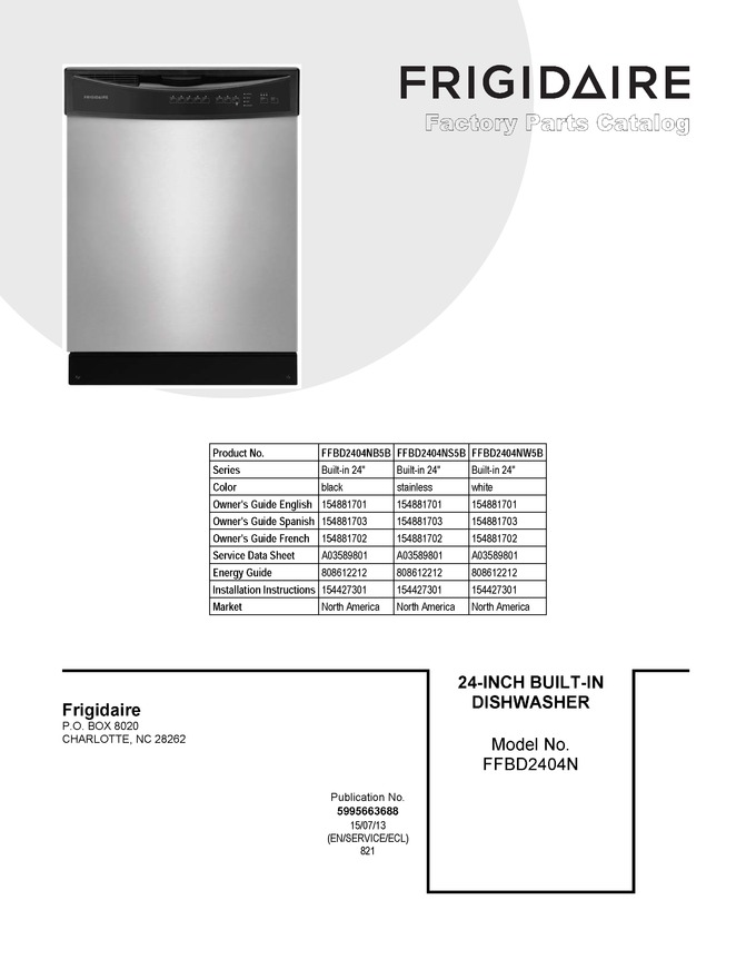Diagram for FFBD2404NW5B