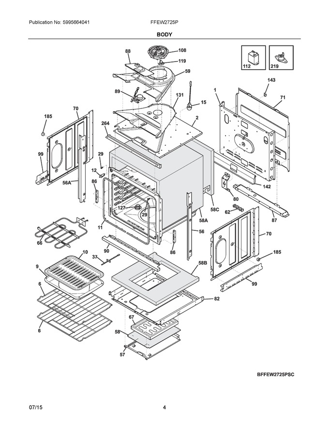 Diagram for FFEW2725PBC