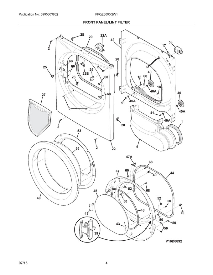 Diagram for FFQE5000QW1