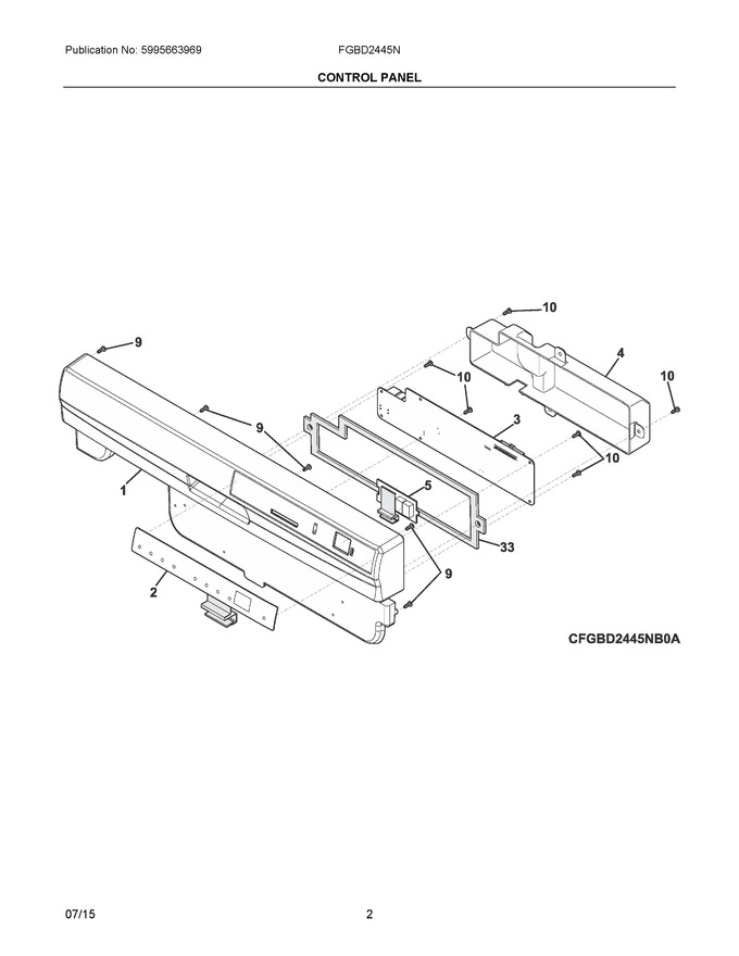 Diagram for FGBD2445NW8A