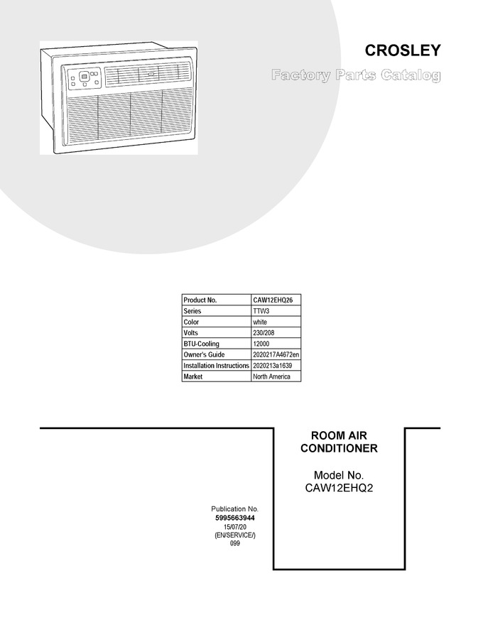 Diagram for CAW12EHQ26