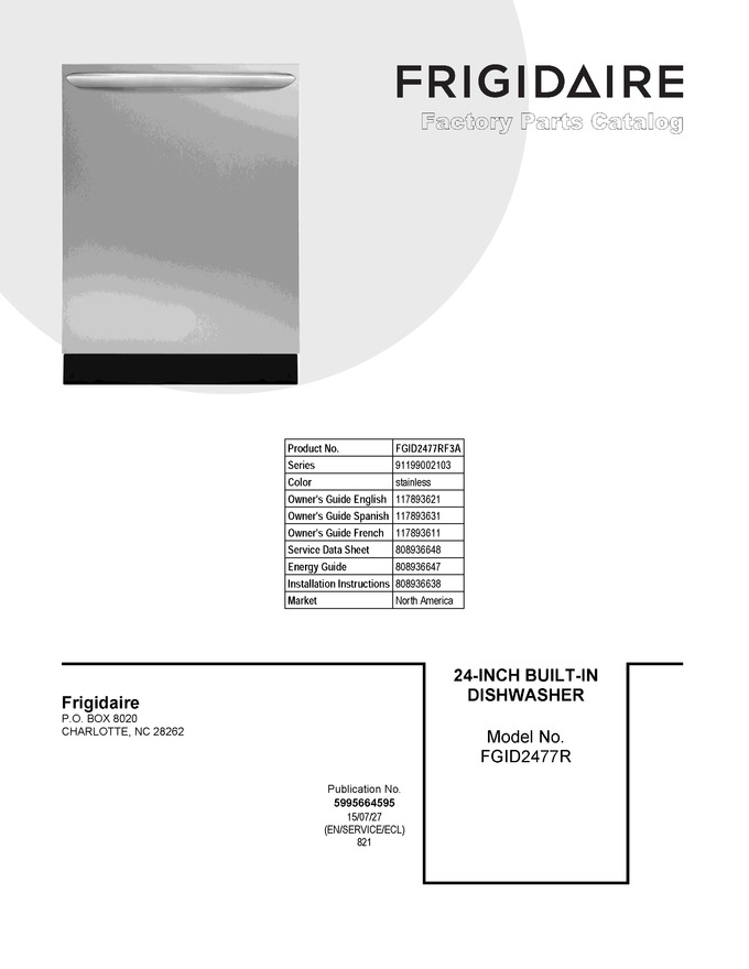 Diagram for FGID2477RF3A
