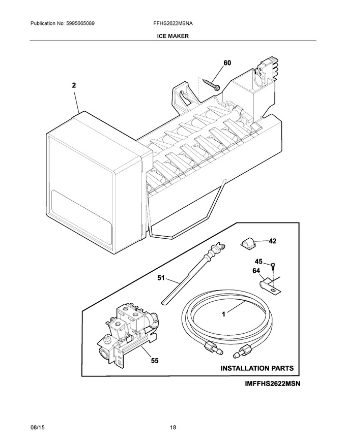 Diagram for FFHS2622MBNA