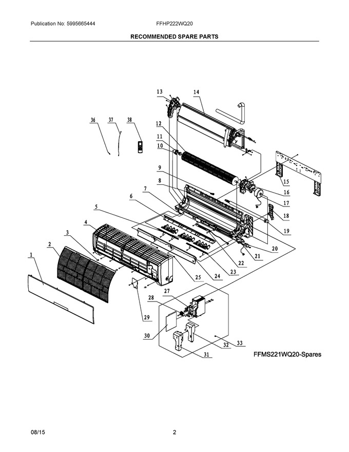 Diagram for FFHP222WQ20